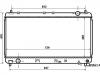 радиатор Radiator:16400-0A050